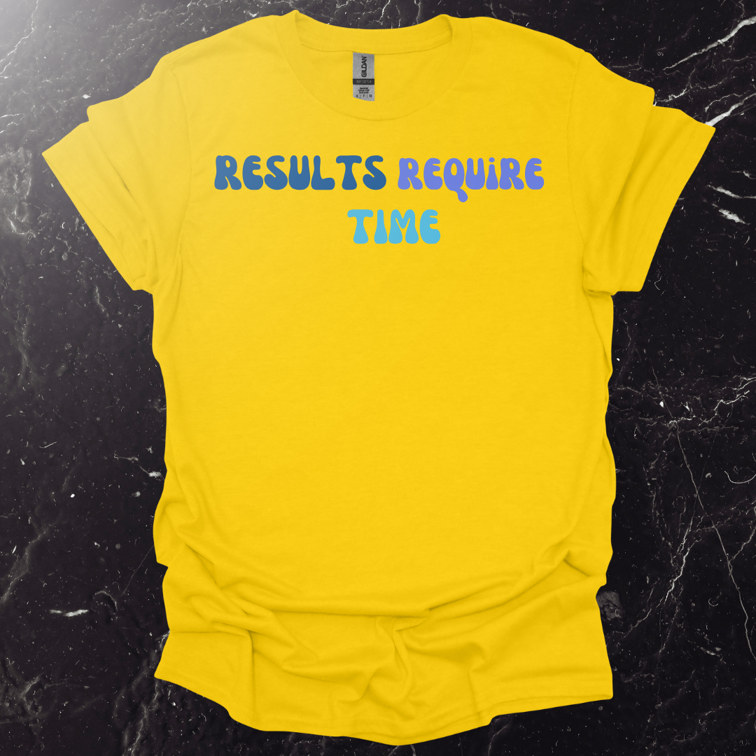 Results Require Time
